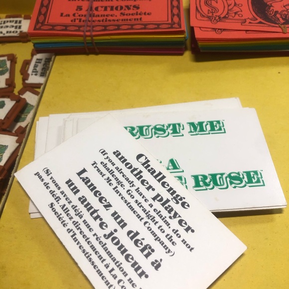 Trust Me Board Game Vintage 1981 Parker Brothers Complete La Grande Ruse - Picture 10 of 12